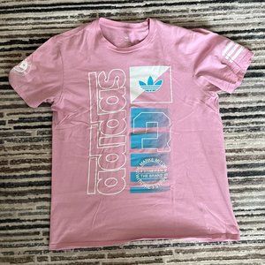Pink Adidas T Shirt